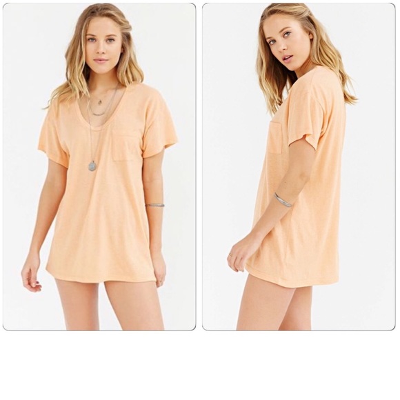 Urban Outfitters Tops - UO Truly Madly Deeply scoopneck pocket tee Sz M